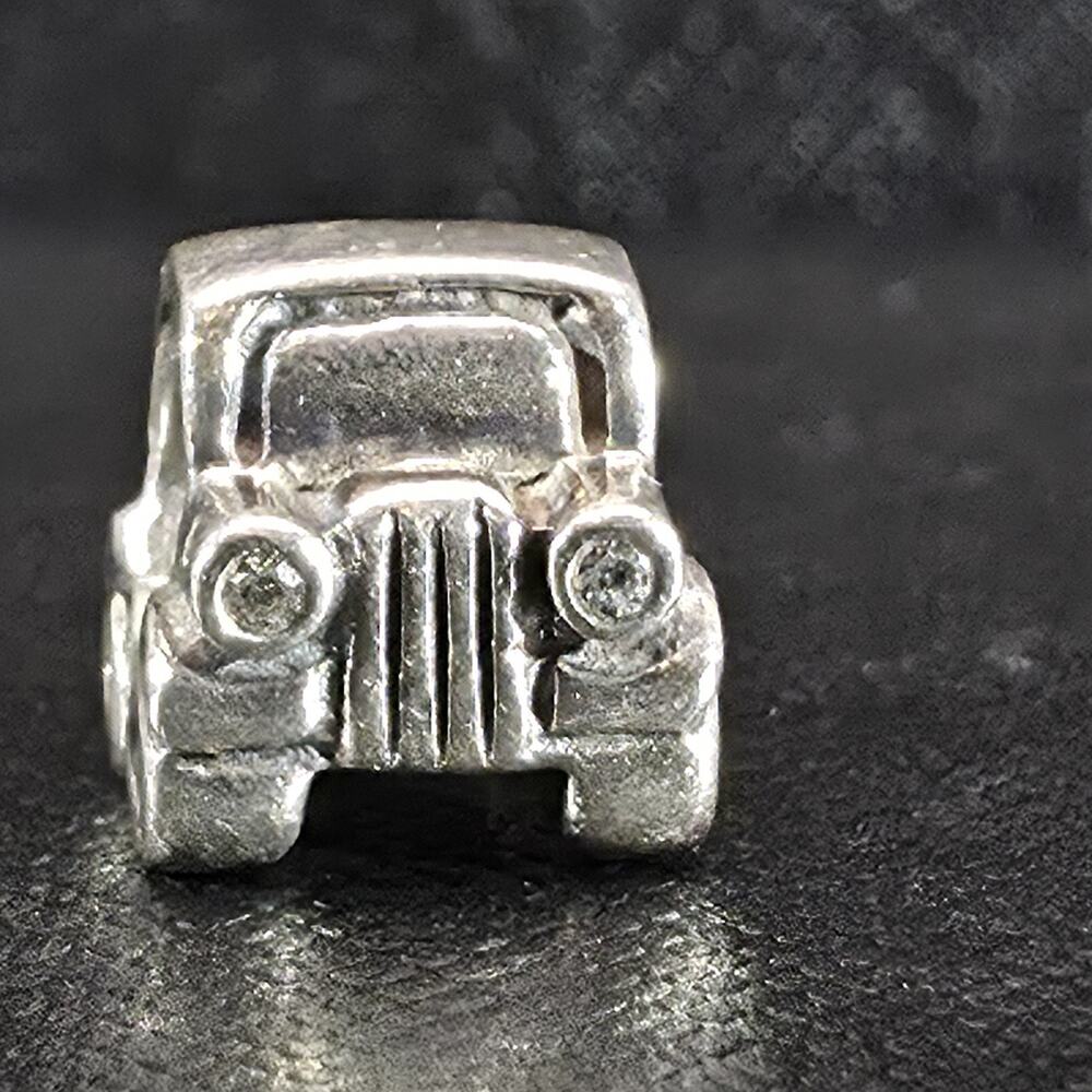 Authentic Pandora Retired Vintage Car Automobile Charm Bead 925 ALE 790405CZ